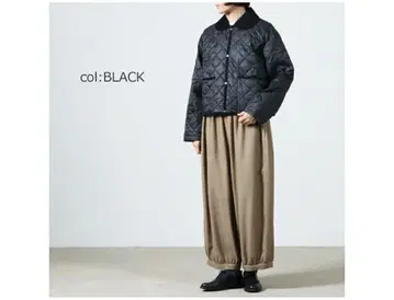 dahl'ia 달리아 퀼팅 오버 자켓