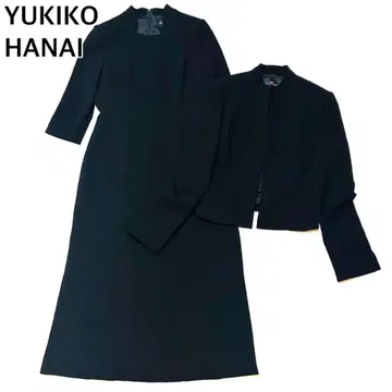 [ 새상품급 ] 유니코하네 원피스 자켓 블랙 포멀 관혼상제 M