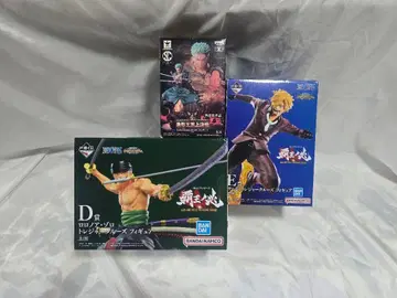 원피스 제일복권 패왕의 조 조형왕 정상결전 로로노아 조로 상디 3종 세트