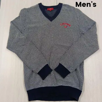 [컨디션 최상] Callaway 남성용 골프웨어 V넥 스웨터 L