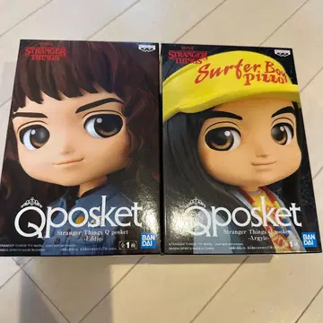 기묘한 이야기 Qposket 에디 아가일 피규어 세트