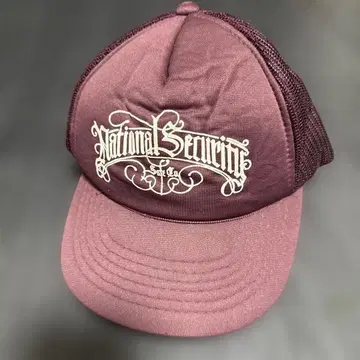 메쉬 캡 보르도 트래커 캡 크림슨