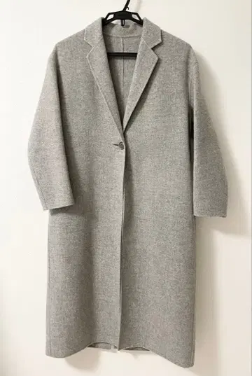 TIARA 더블 페이스 울 체스터 코트