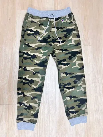 Champion 카모 패턴 스웨트 팬츠 M 사이즈