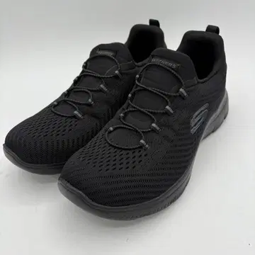 [ 미사용 ] 스케쳐스 [ 24.5cm ] 메모리폼 스니커즈 블랙