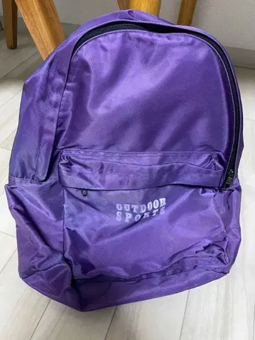 OUTDOOR SPORTS 퍼플 백팩