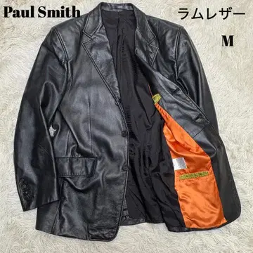 완판템 폴스미스 Paul Smith 램 가죽 가죽 자켓 블랙