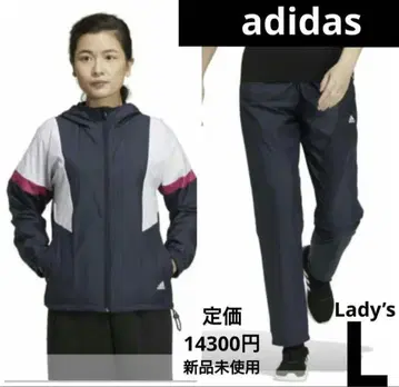 아디다스 속기모 윈드 브레이커 상하의 여성용 L 미사용 새상품
