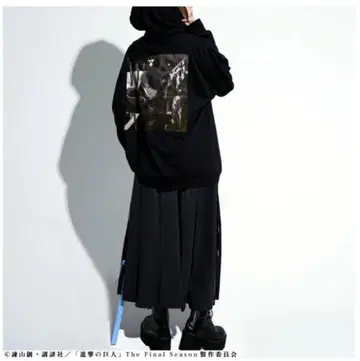 진격의 거인 KINGLYMASK 리바이 후드티 속기모