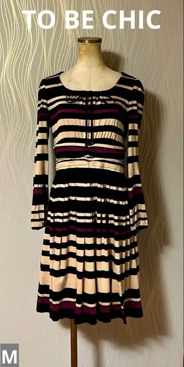 TO BE CHIC 투 비 시크 보더 원피스