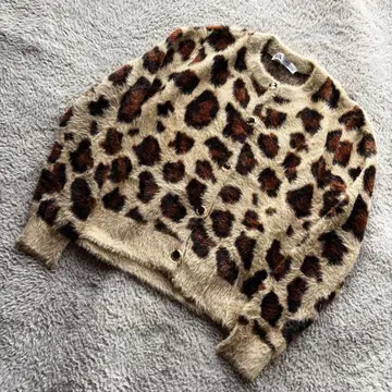 [ USED ] ZARA 레오파드 가디건 US-XS ( M 정도 )