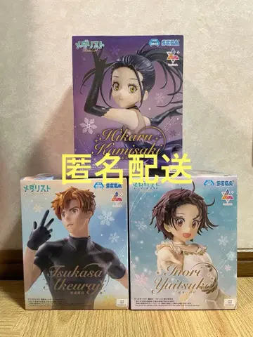 메달리스트 피규어 세트 결속 이노리 오오카미사키 히카루 아케우라 루지