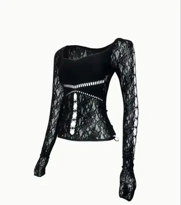 theredthread Sruched sculpt body lace