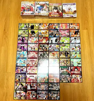 원피스 도감 비블 카드 + 영화 특전 도서 최신판 포함 풀 컴플리트 세트