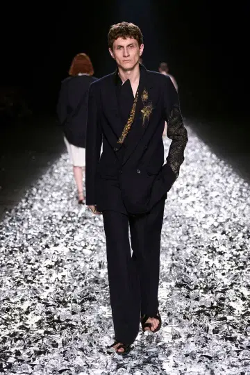 DRIES VAN NOTEN 25ss Embellished Blazer
