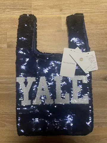 FRAMeWORK YALE 스팽글 백 네이비
