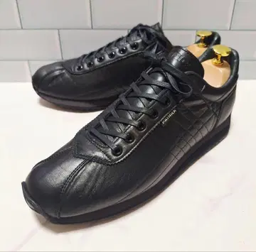 [ 고품질 ] 패트릭 레더 스니커즈 27 생거 워터프루프 블랙