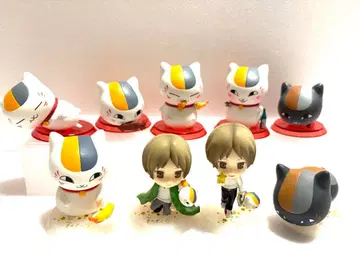 제일복권 나츠메 우인장 치비큥 캐릭터 9종 묶음 판매 냥코 선생님