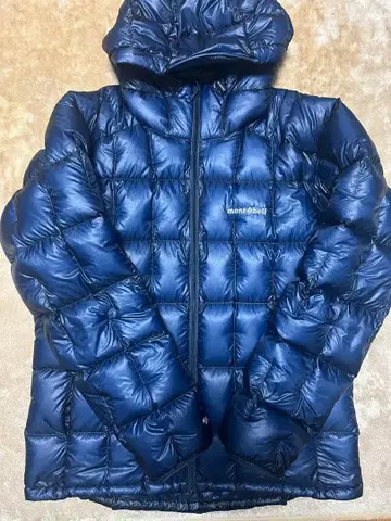 mont-bell 플라즈마1000 알파인 다운 후드티 네이비 XL