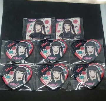 러브 라이브! 선샤인!! 쿠로사와 다이아 하트 캔뱃지 6개 스티커 포함