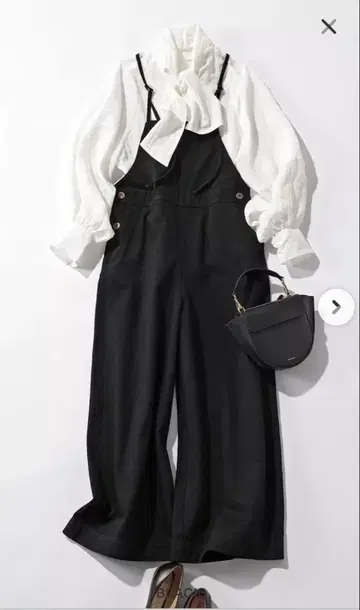 블랙 살로펫 와이드 레그