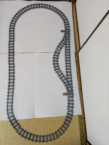 No.995 레고 레일 커브 스트레이트 분기 기차