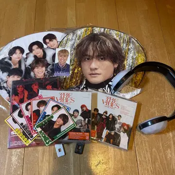 SixTONES DVD 모리모토 신타로 부채 응원봉 세트