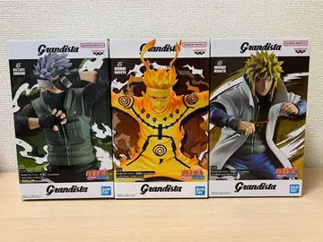 나루토 질풍전 나루토 카카시 미나토 그란디스타 피규어