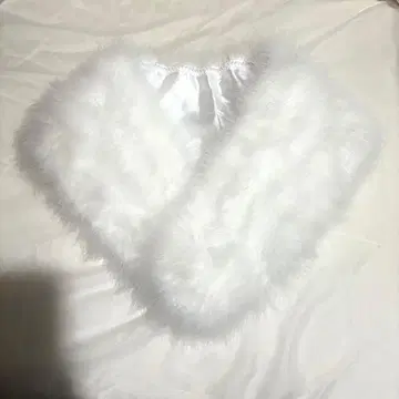 후리소데 숄 새상품 미사용 택 포함 퍼 페더 기모노 숄 성인식