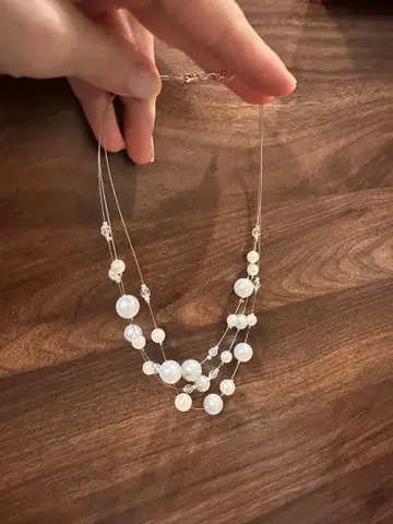 [ 브라이덜 펄 목걸이 ]