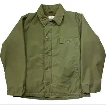 실물 80s U.S.NAVY 미국 해군 A-2 덱 자켓