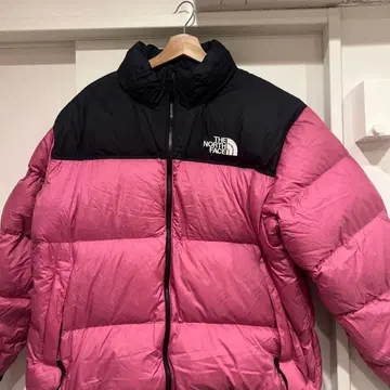 THE NORTH FACE 다운 자켓 핑크/블랙