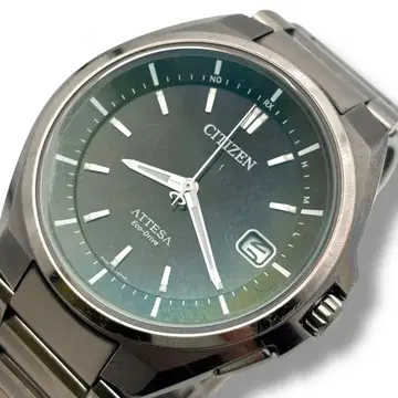 작동 시티즌 아테사 손목시계 남성용 H110-T016308 에코 드라이브
