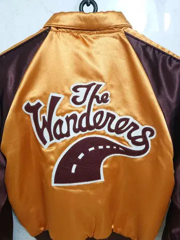 WANDERERS/원더러스 점퍼/블루종 골드 x 브라운 M