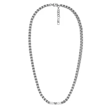 ARMANI 실버 목걸이