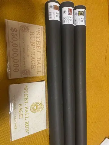 죠죠의 기묘한 모험 STEEL BALL RUN 포스터 3도 엽서