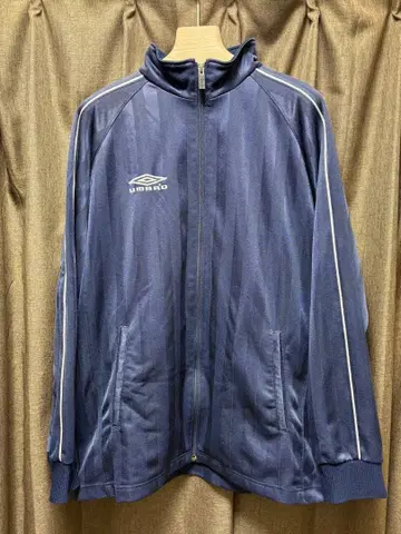일본제 umbro 네이비 스트라이프 저지