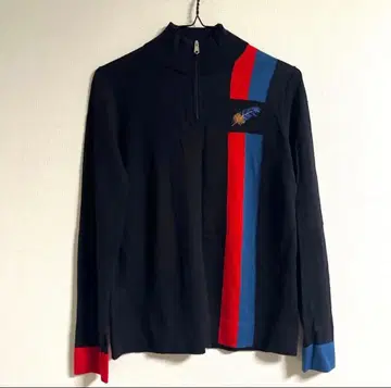 폴 스미스 네이비 스트라이프 긴팔 니트 여성용 상의