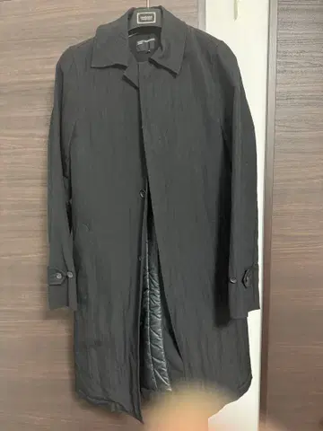 MASAKI MATSUSHIMA 스텐카라 코트 블랙