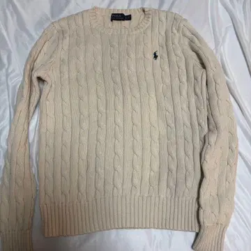 폴로 랄프 로렌 케이블 니트 스웨터