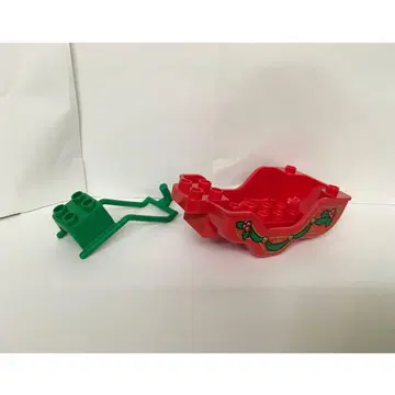 레고 듀플로 특수 부품 블록 그림체 탈것 썰매 썰매