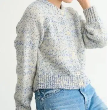 IENA 몰드 도트 가디건