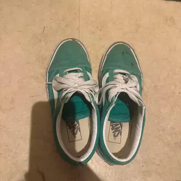 VANS 터콰이즈 스니커즈