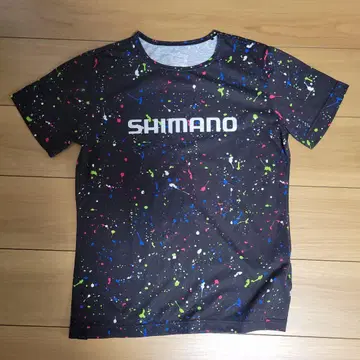 [ M 사이즈 ] SHIMANO 시마노 스플래쉬 페인트 T셔츠