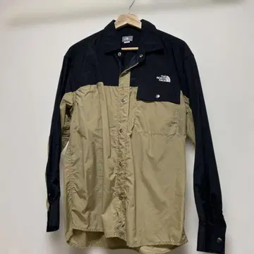 THE NORTH FACE 긴팔 셔츠 M 블랙/베이지