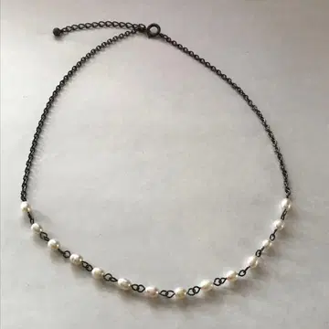 담수 펄 14알 달린 목걸이