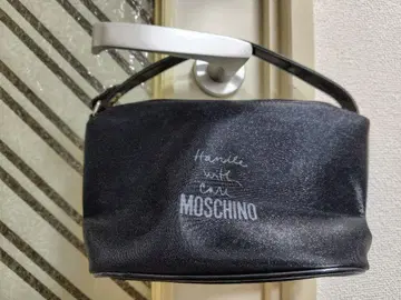 MOSCHINO 블랙 핸드백