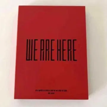 MONSTA X [ WE ARE HERE ] DVD 단종