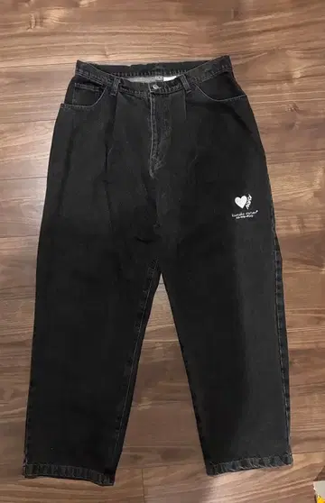 카오요리나카미 블랙 데님 L 사이즈 fukuokaPOPUP