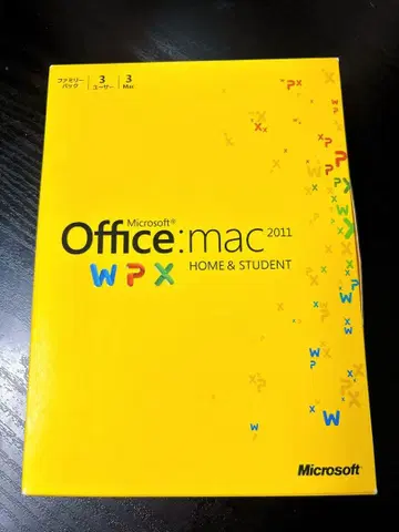 Microsoft Office mac 2011 Home & Student
